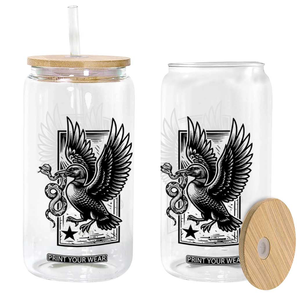 Rebel Loon Takes Down The Snake Glass Can Support MN Anti Ice Movement TS12 Print Your Wear