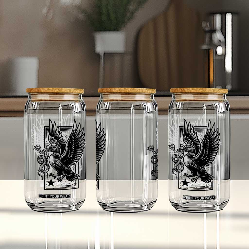 Rebel Loon Takes Down The Snake Glass Can Support MN Anti Ice Movement TS12 Print Your Wear