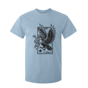 Rebel Loon Takes Down The Snake T Shirt For Kid Support MN Anti Ice Movement TS12 Light Blue Print Your Wear