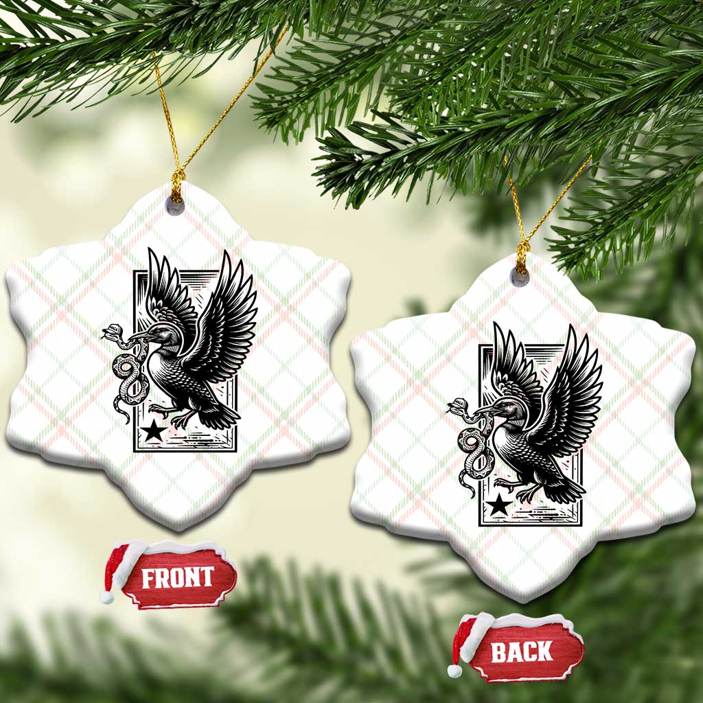 Rebel Loon Takes Down The Snake Ceramic Ornament Support MN Anti Ice Movement TS12 Print Your Wear