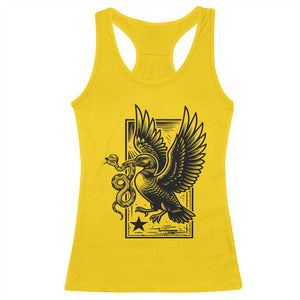 Rebel Loon Takes Down The Snake Racerback Tank Top Support MN Anti Ice Movement TS12 Daisy Print Your Wear