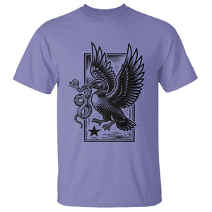 Rebel Loon Takes Down The Snake T Shirt Support MN Anti Ice Movement TS12 Violet Print Your Wear