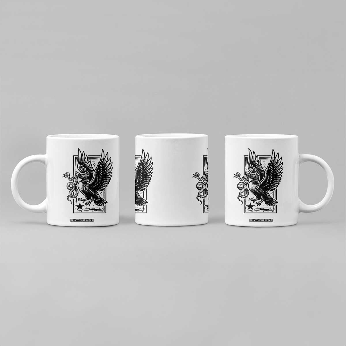 Rebel Loon Takes Down The Snake Coffee Mug Support MN Anti Ice Movement TS12 Print Your Wear