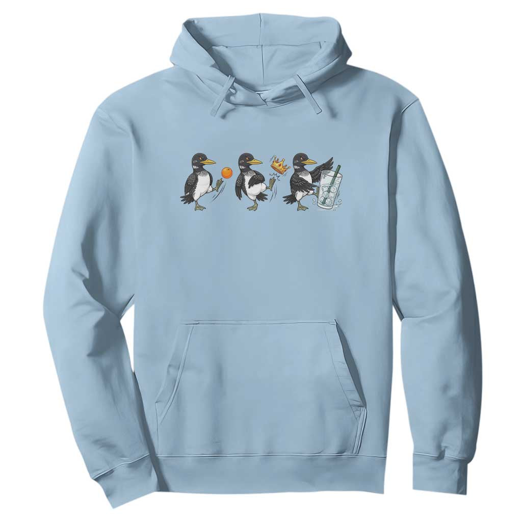 Funny No Kings MN Rebel Loon Hoodie Minnesota State Pride TS12 Light Blue Print Your Wear