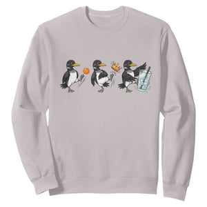 Funny No Kings MN Rebel Loon Sweatshirt Minnesota State Pride TS12 Ice Gray Print Your Wear