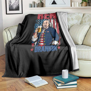 Benjamin Franklin Throw Blanket Funny Patriotic Founding Father TS12 Print Your Wear