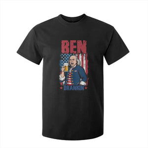 Benjamin Franklin T Shirt For Kid Funny Patriotic Founding Father TS12 Black Print Your Wear