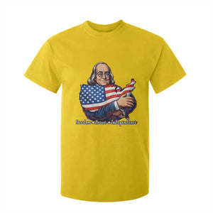 Benjamin Franklin T Shirt For Kid Freedom Liberty Independence American History TS12 Daisy Print Your Wear