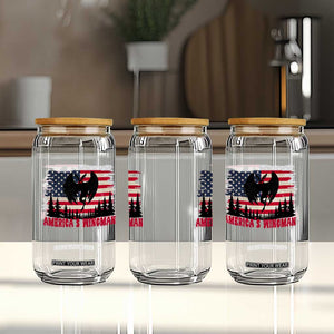 Mothman Americas Wingman Glass Can Funny Patriotic Cryptid TS12 Print Your Wear