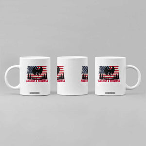 Mothman Americas Wingman Coffee Mug Funny Patriotic Cryptid TS12 Print Your Wear