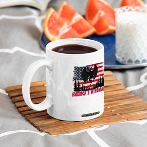 Mothman Americas Wingman Coffee Mug Funny Patriotic Cryptid TS12 Print Your Wear