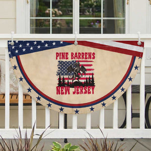 Jersey Devil Lover Patriotic Fan Flag Pine Barrens New Jersey Cryptid TS12 2pcs pack Classic Tan Print Your Wear