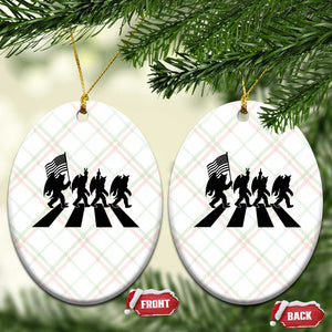 Funny Patriotic Mothman Ceramic Ornament Cryptid Lover Gift TS12 Print Your Wear