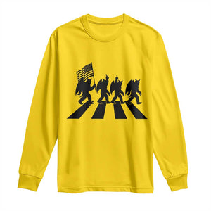 Funny Patriotic Mothman Long Sleeve Shirt Cryptid Lover Gift TS12 Daisy Print Your Wear