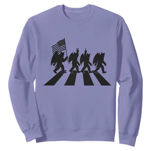 Funny Patriotic Mothman Sweatshirt Cryptid Lover Gift TS12 Violet Print Your Wear