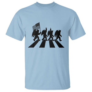 Funny Patriotic Mothman T Shirt Cryptid Lover Gift TS12 Light Blue Print Your Wear