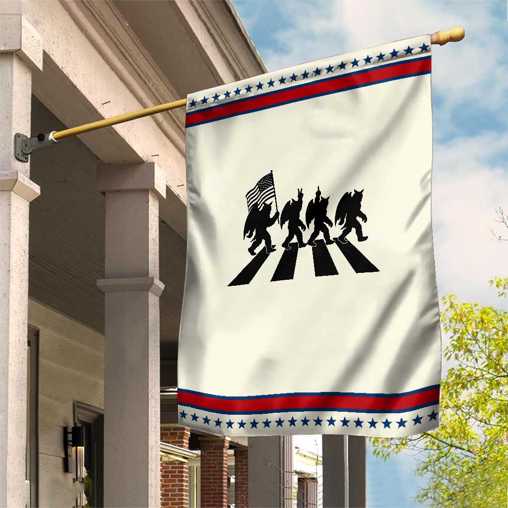 Funny Patriotic Mothman Garden Flag Cryptid Lover Gift TS12 Modern Beige Red Print Your Wear