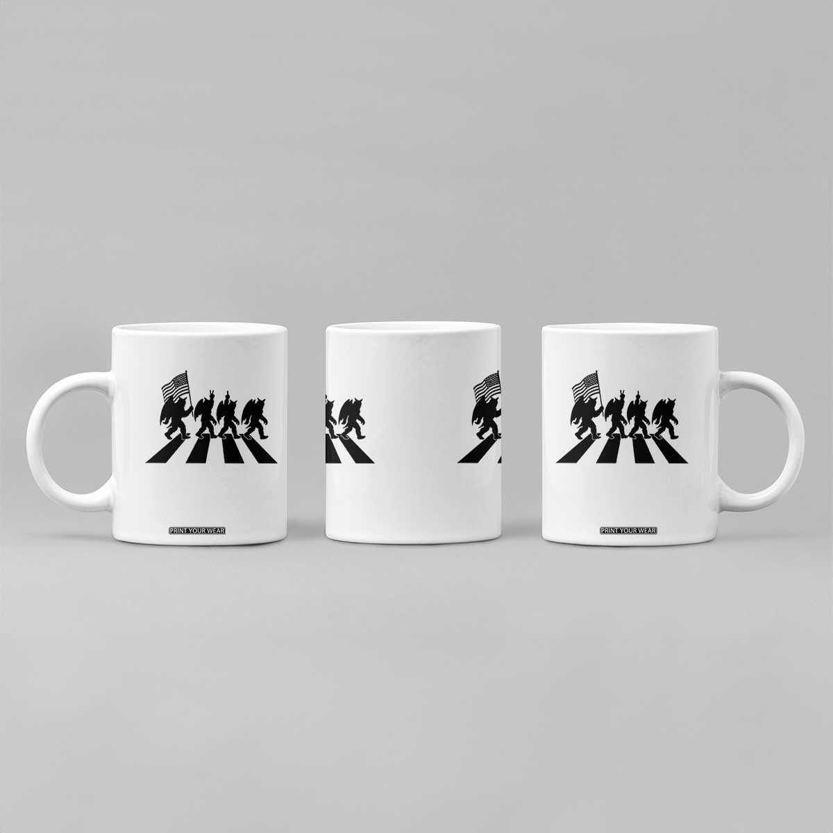 Funny Patriotic Mothman Coffee Mug Cryptid Lover Gift TS12 Print Your Wear
