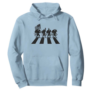 Patriotic Jersey Devil Hoodie New Jersey Cryptid Gift TS12 Light Blue Print Your Wear