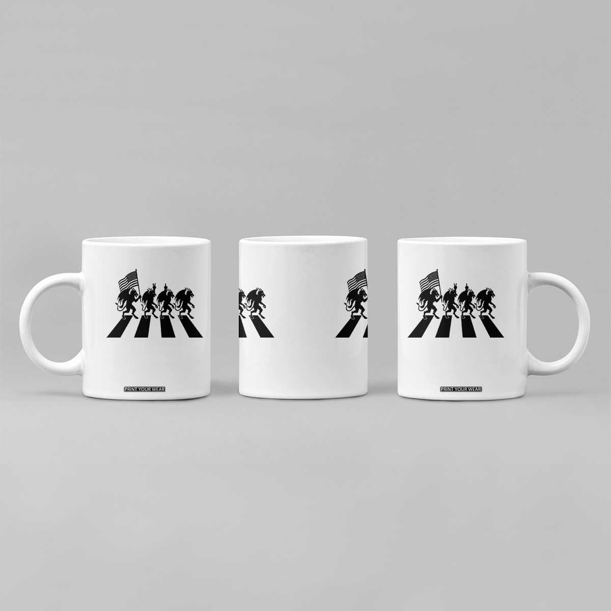 Patriotic Jersey Devil Coffee Mug New Jersey Cryptid Gift TS12 Print Your Wear