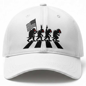 Patriotic Chupacabra Baseball Cap Funny Cryptid Lover Gift TS12 Print Your Wear