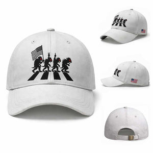 Patriotic Chupacabra Baseball Cap Funny Cryptid Lover Gift TS12 Baseball Cap Universal Fit White Print Your Wear