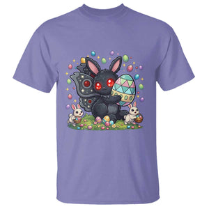 Funny Mothman Easter Bunny Ears T Shirt Cryptid Lover Gift TS12 Violet Print Your Wear