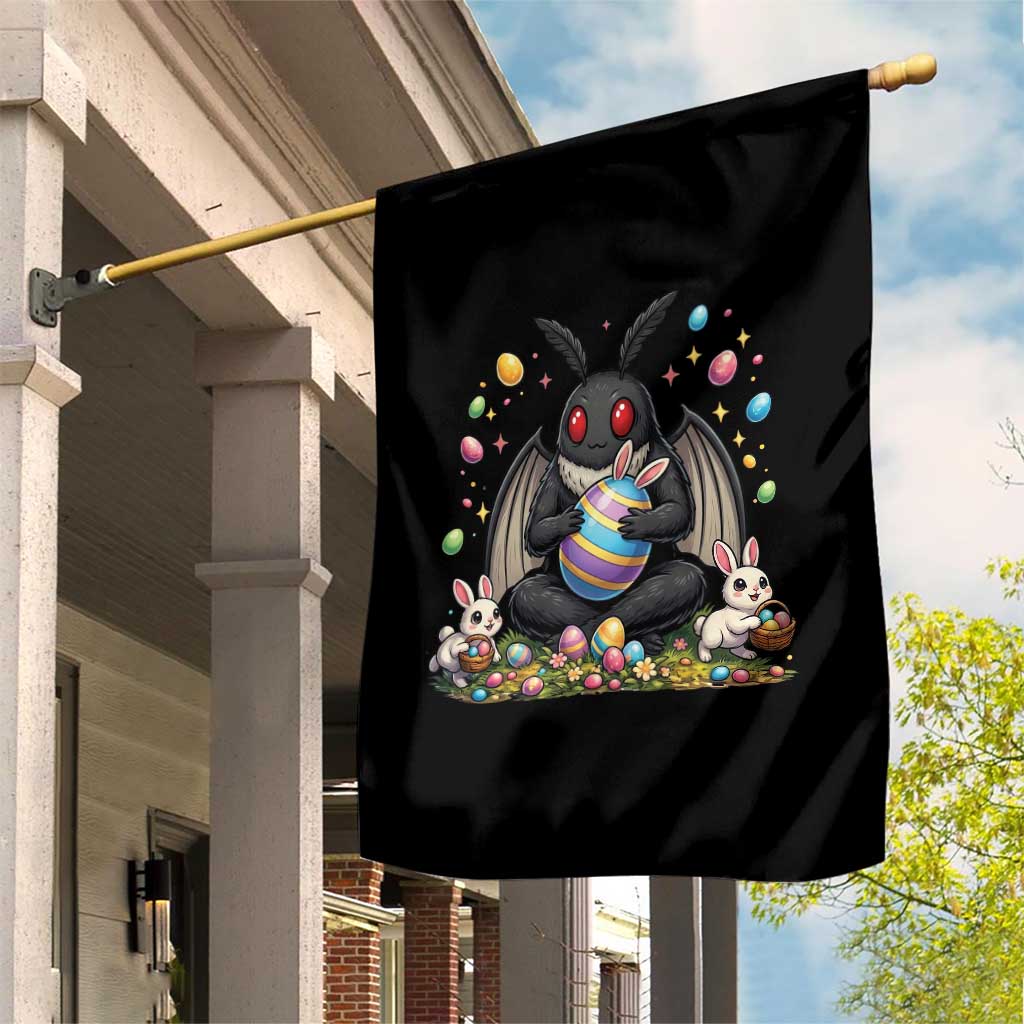 Mothman Easter Bunny Garden Flag Funny West Virginia Cryptid Lover Gift TS12 Print Your Wear