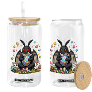 Mothman Easter Bunny Glass Can Funny West Virginia Cryptid Lover Gift TS12 Print Your Wear