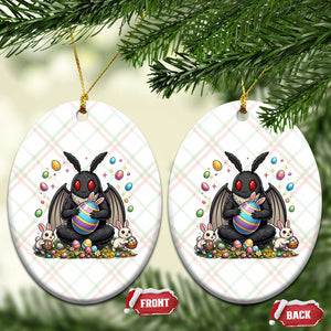 Mothman Easter Bunny Ceramic Ornament Funny West Virginia Cryptid Lover Gift TS12 Print Your Wear