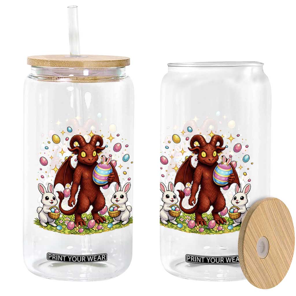Jersey Devil Easter Egg Hunt Glass Can Funny Pine Barrens Folklore Gift TS12 Print Your Wear