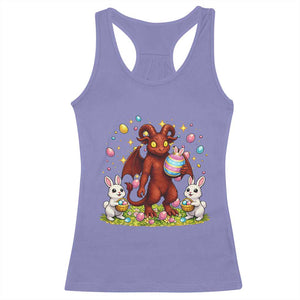 Jersey Devil Easter Egg Hunt Racerback Tank Top Funny Pine Barrens Folklore Gift TS12 Violet Print Your Wear