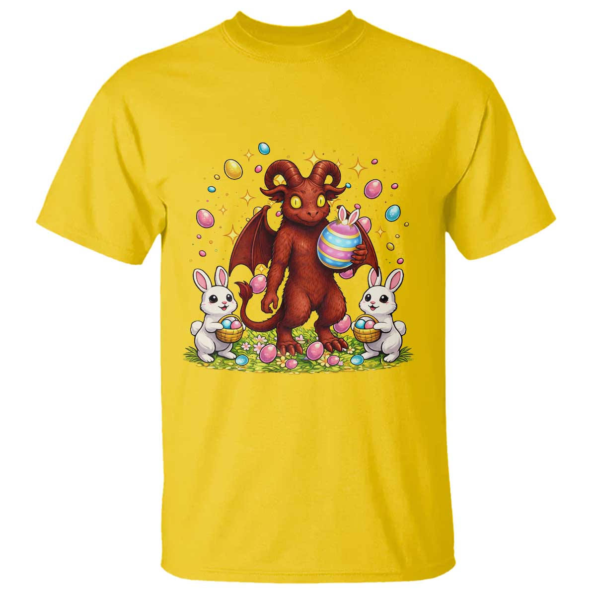 Jersey Devil Easter Egg Hunt T Shirt Funny Pine Barrens Folklore Gift TS12 Daisy Print Your Wear