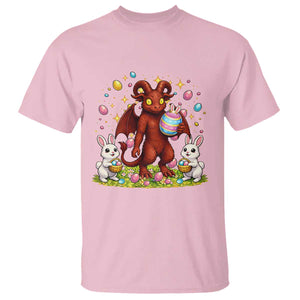Jersey Devil Easter Egg Hunt T Shirt Funny Pine Barrens Folklore Gift TS12 Light Pink Print Your Wear