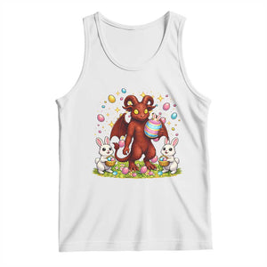 Jersey Devil Easter Egg Hunt Tank Top Funny Pine Barrens Folklore Gift TS12 White Print Your Wear