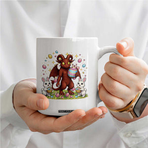 Jersey Devil Easter Egg Hunt Coffee Mug Funny Pine Barrens Folklore Gift TS12 Print Your Wear