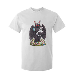 Funny Mothman Bunny Ears T Shirt For Kid Point Pleasant Cryptid Lover Gift TS12 White Print Your Wear