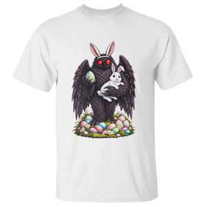 Funny Mothman Bunny Ears T Shirt Point Pleasant Cryptid Lover Gift TS12 White Print Your Wear