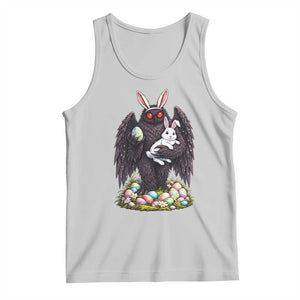 Funny Mothman Bunny Ears Tank Top Point Pleasant Cryptid Lover Gift TS12 Ash Print Your Wear