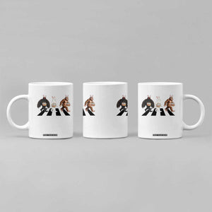 Funny Easter Bunny Bigfoot Mothman Coffee Mug Cryptid Lover Gift TS12 Print Your Wear