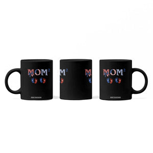 Patriotic Twin Mom Announcement American Flag Gift Coffee Mug TS12 Print Your Wear