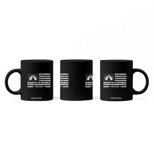 Twin Mom Coffee Mug Make It A Double Patriotic USA Flag Gift TS12 Print Your Wear