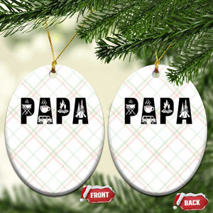 Camping Papa Ceramic Ornament Camper Dad Fathers Day Gift TS12 Print Your Wear