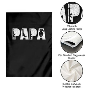Proud Hunter Dad Garden Flag Funny Hunting Lifestyle Fathers Day Gift TS12 Print Your Wear