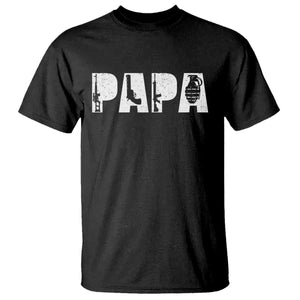 Proud Hunter Dad T Shirt Funny Hunting Lifestyle Fathers Day Gift TS12 Black Print Your Wear