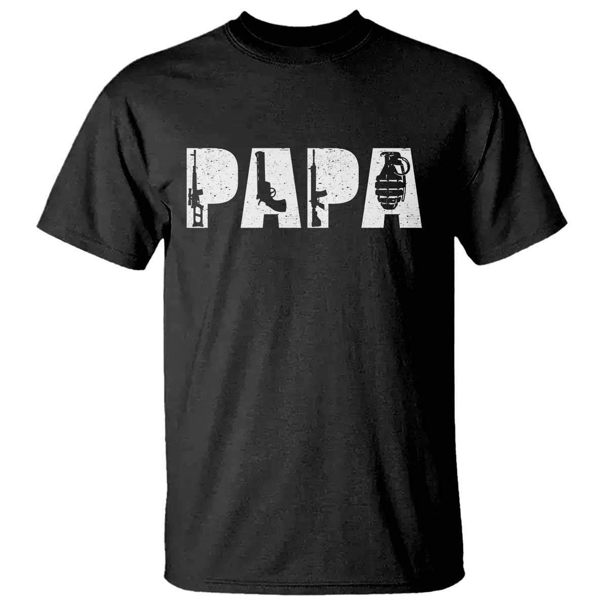Proud Hunter Dad T Shirt Funny Hunting Lifestyle Fathers Day Gift TS12 Black Print Your Wear