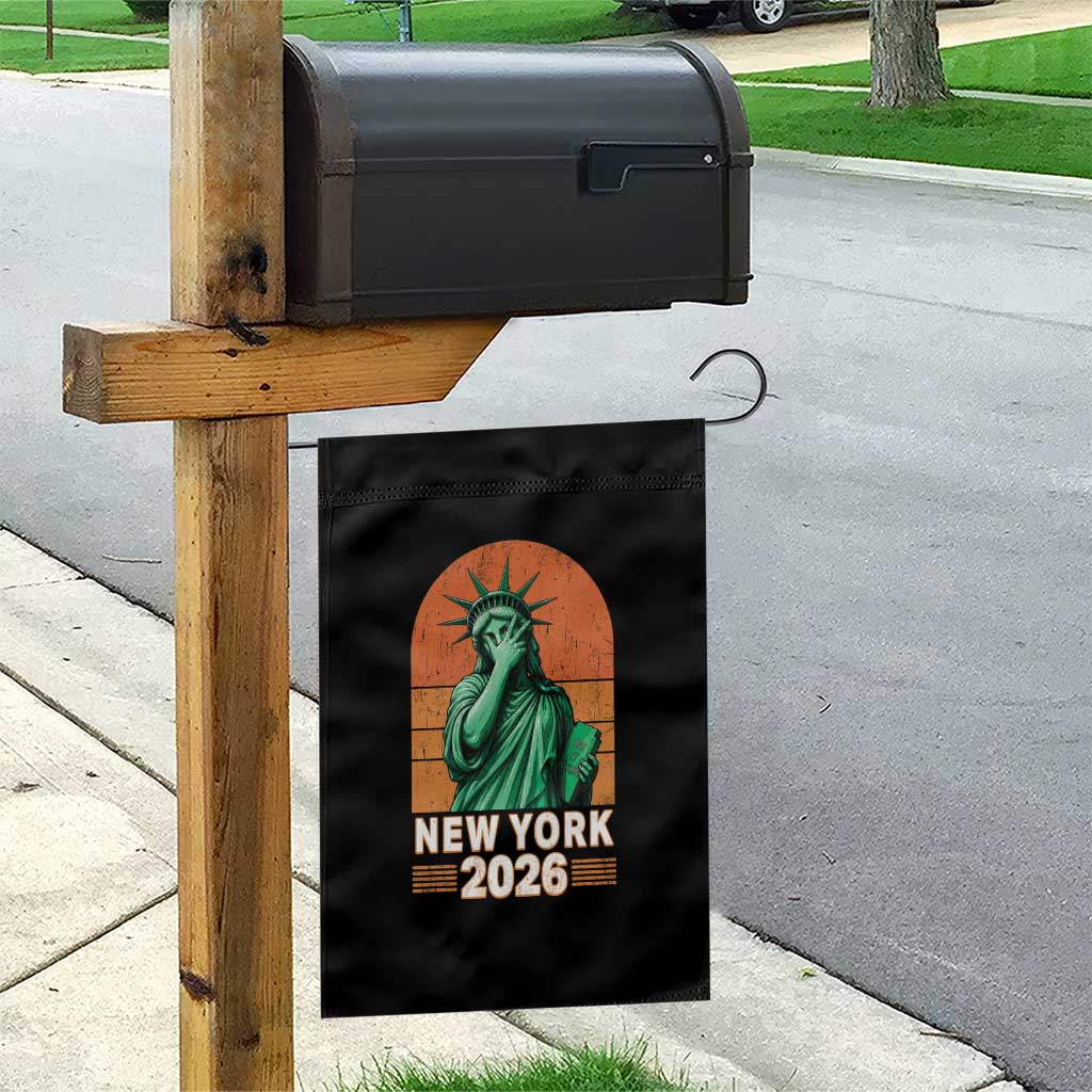 Statue Of Liberty Hoops Garden Flag New York Pride 2026 TS12 Print Your Wear