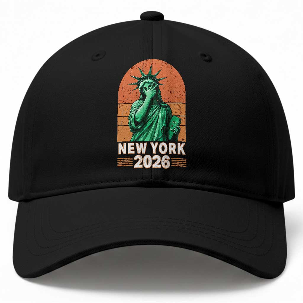 Statue Of Liberty Hoops Baseball Cap New York Pride 2026 TS12 Print Your Wear