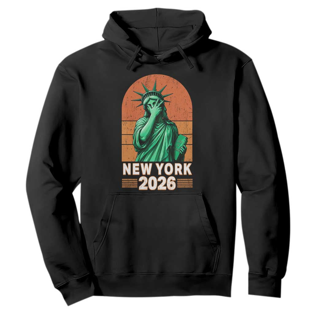 Statue Of Liberty Hoops Hoodie New York Pride 2026 TS12 Black Print Your Wear
