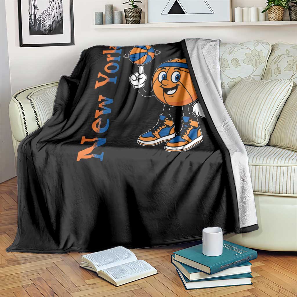 Funny New York Pride Throw Blanket Basketball Lover Fan Gift TS12 Print Your Wear